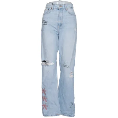 Jeans (ECHO LIGHT BLUE JAY SCRIBBLE AE4) fra Dr. Denim Bomuld