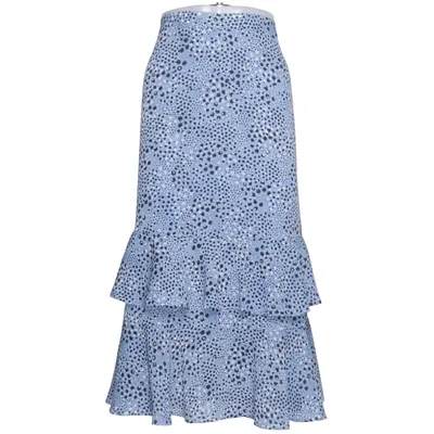 Kjol (Blå, Flerfärgad) från M&S Collection Polyester