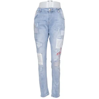 Spijkerbroek (Blauw, Meerkleurig) van Fashion Jeans Katoen, Elastaan, Polyester, Viscose