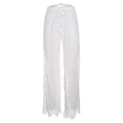 Palazzo pants (White) from Calzedonia Cobey