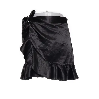 Wrap skirt (Black) from Shk Elastane, Polyester