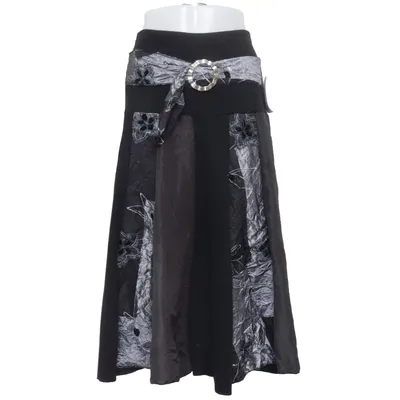 Skirt (Black, Gray) from Sophyline Elastane, Polyester