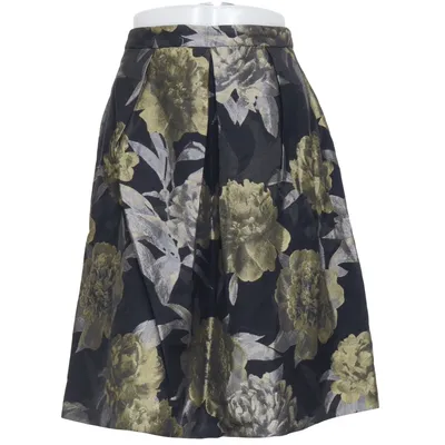 Rok (Zwart, Goud, Meerkleurig) van Hallhuber Donna Acetaat, Katoen, Polyester