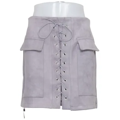 Rok (Grijs) van Vestidos Katoen, Elastaan, Polyester