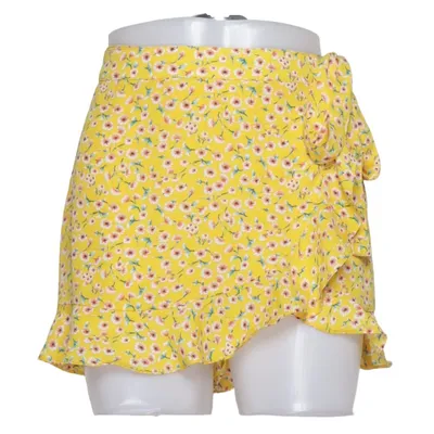 Jupe portefeuille (Jaune, Multicolore) de Gilli Polyester