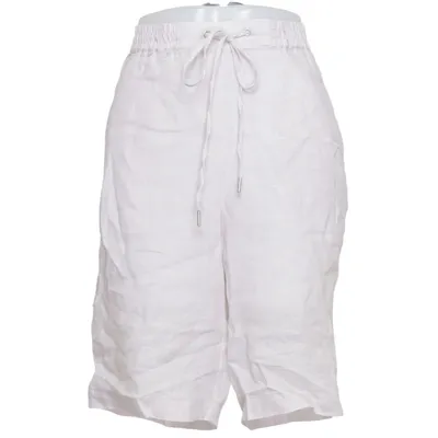Korte broek (Beige) van Clarina Collection Linnen