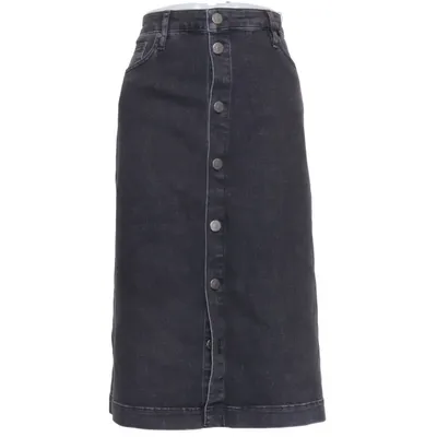 Jupe en jean (Noir) de Tomorrow Élasthane, Coton biologique, Coton recyclé, Polyester recyclé