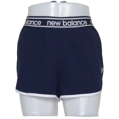 Short de sport (Bleu, Blanc) de New Balance Polyester