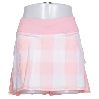 Träningskjol (Rosa, Vit) från Lululemon Athletica Elastan, Polyamid, Polyester