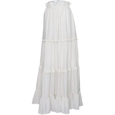 Maxi rok (Wit) van Twinset Polyester
