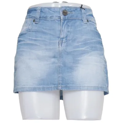 Jupe en jean (Bleu) de Kelly Bell Coton, Élasthane