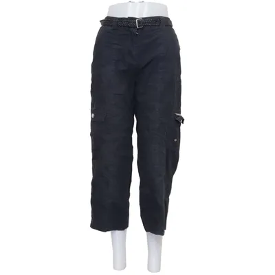 Pantalon cargo (Noir) de Linnea Coton