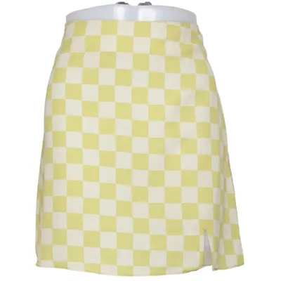 Nederdel (Gul, Hvid) fra Glamorous Care Genanvendt polyester