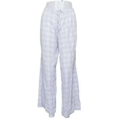 Pyjama broek (Blauw, Wit) van Nightwear Katoen