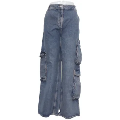 Cargo broek (Blauw) van Denim Co Katoen