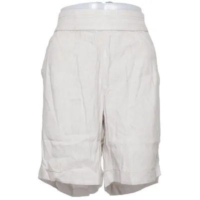 Short (Beige) de Pulz Jeans Élasthane, Lin, Viscose