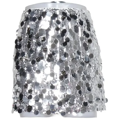 Rok (Zilver) van Second Female Elastaan, Polyester