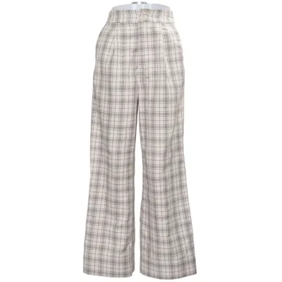 Pants (Beige, Brown) from Stradivarius
