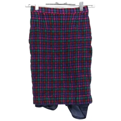 Rok (Lila, Meerkleurig) van Koret Polyester, Wol