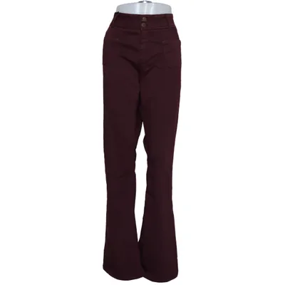 Jean (Rouge) de Fiorella Rubino Coton, Élasthane, Polyester