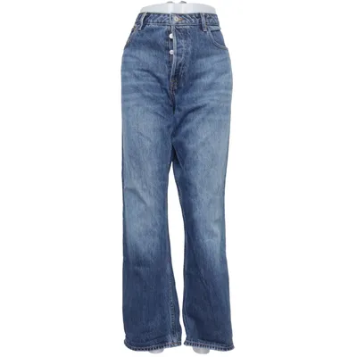 Jeans (Blau) von Denham Baumwolle, Leder, Polyester