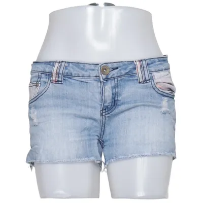 Denim shorts (Blue) from Blind Date Casual Cotton, Elastane