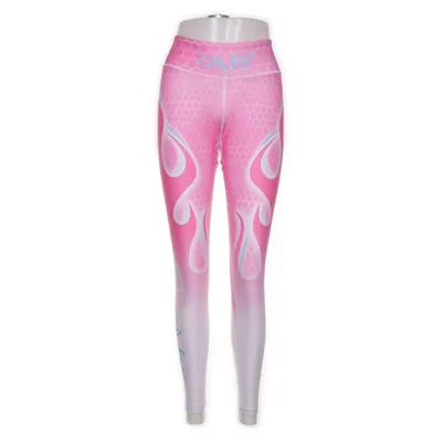 Träningstights (Rosa, Flerfärgad) från Gavelo Elastan, Återvunnen polyester