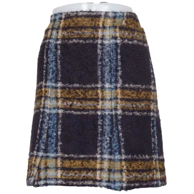 Kjol (Blå, Gul, Vit) från Hobbs Mohair, Polyamid, Polyester, Ull