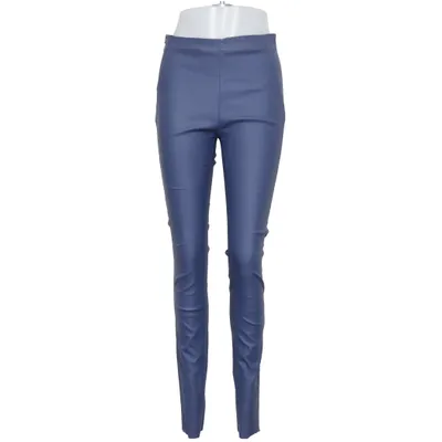 Pants (Blue) from Object Polyurethane, Viscose