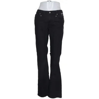 Jeans (Svart) från ESPRIT Denim Bomull, Elastan