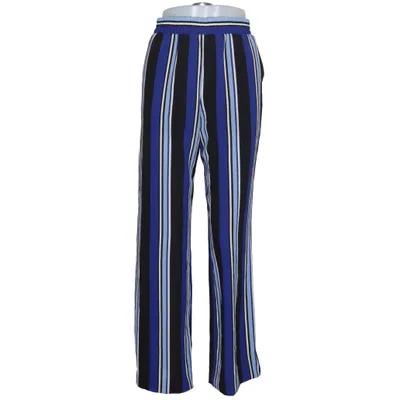 Palazzo pants (Blue, Black, White) from Forever 21 Elastane, Polyester