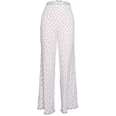 Pyjama broek (Wit, Rood) van Primark Elastaan, Polyester, Viscose