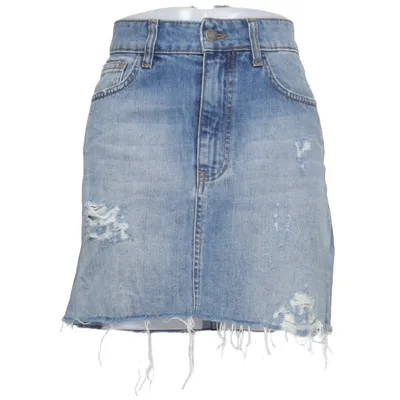 Denim skirt (Blue) from EseOese Cotton