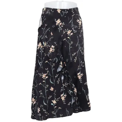 Jupe portefeuille (Noir, Multicolore) de Mint & Berry