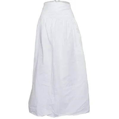Jupe longue (Blanc) de ASOS Design Coton