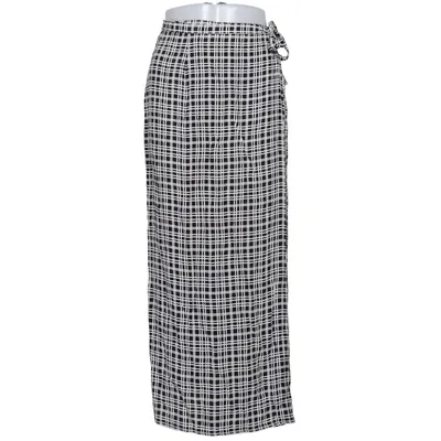 Wikkelrok (Zwart, Wit) van Lecomte Viscose