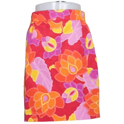 Jupe (Rouge, Multicolore) de Mondi Coton, Viscose