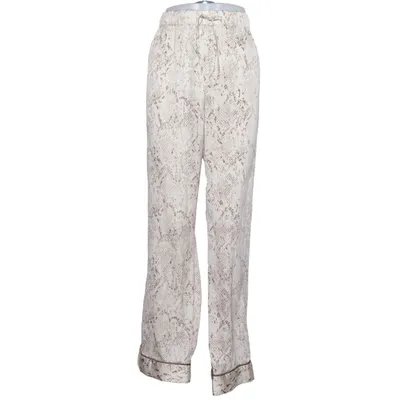 Pajama pants (Beige, Multicolored) from Gina Tricot Polyester