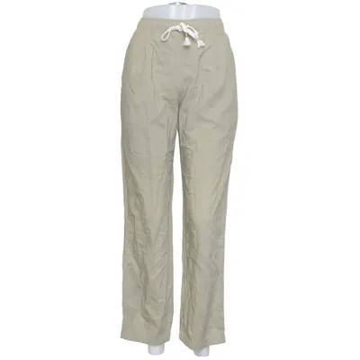 Pants (Beige) from Uniqlo Cotton, Linen, Polyester, Viscose