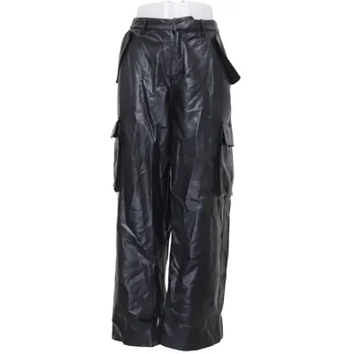 Cargobyxor (Svart) från Naked Wardrobe Polyuretan, Viskos