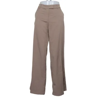 Kostuumbroek (Beige) van Monki Viscose, Polyester, Elastaan