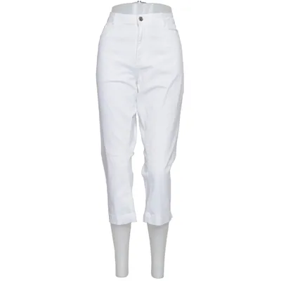 Driekwart broek (Wit) van Soda Collection Katoen, Elastaan