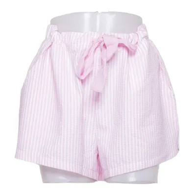 Short de pyjama (Rose, Blanc) de Dorina Élasthane, Polyamide, Polyester