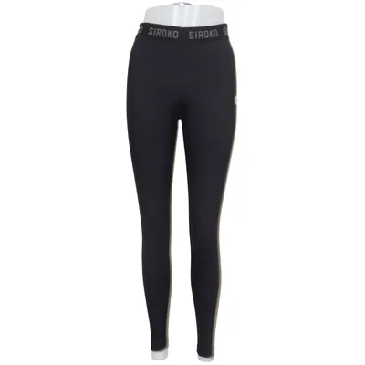 Collants de sport (Noir) de Siroko Élasthane, Polyester