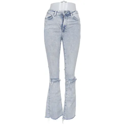 Jeans (Blå) fra Never Denim by Bik Bok Bomuld, Elastan, Polyester