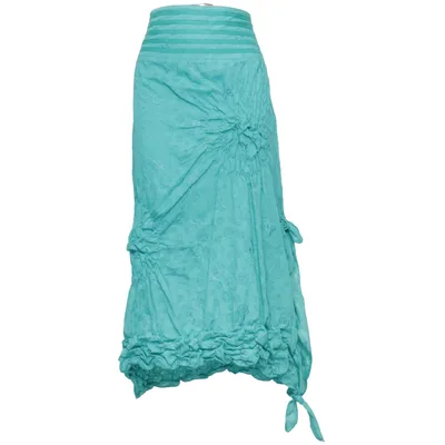 Maxi skirt (Green) from San Antonio Acetate, Cotton