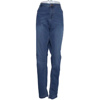 Jeans (Blå) fra Denim Identity by Zizzi Bomuld, Elastan, Polyester