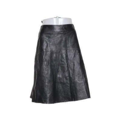 Läderkjol (Svart) från Rock'n Blue Skinn, Polyester