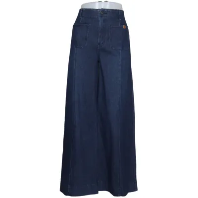 Jean (Bleu) de Halara Coton, Élasthane, Polyester