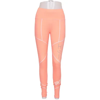 Sports tights (Orange) from Elly Pistol Elastane, Polyester